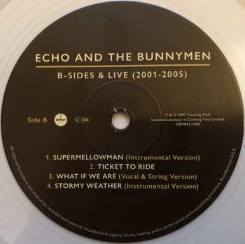 2LP Echo & The Bunnymen: B-sides & Live (2001-2005) CLR 483868