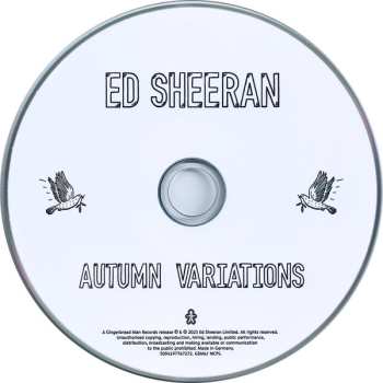 CD Ed Sheeran: Autumn Variations