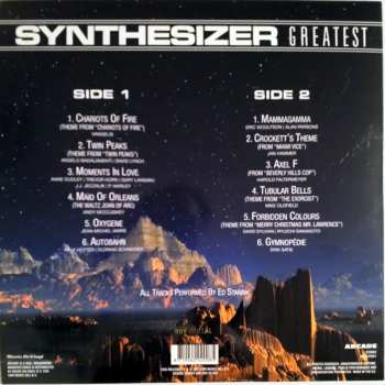 LP Ed Starink: Synthesizer Greatest (The Ultimate Collection) LTD | NUM | CLR 398497