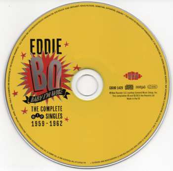 CD Eddie Bo: Baby I'm Wise - The Complete Ric Singles 1959-1962 227505