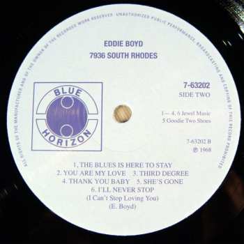 LP Eddie Boyd: 7936 South Rhodes LTD 133548