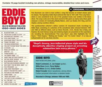 CD Eddie Boyd: Blue Monday Blues 1950 - 1960 Sides 112994
