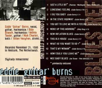 CD Eddie Burns: Lonesome Feeling DIGI 92931