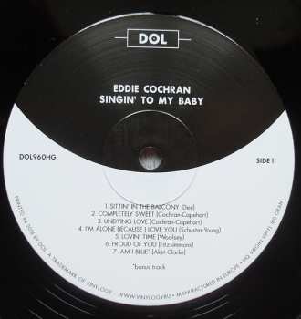 LP Eddie Cochran: Singin' To My Baby DLX