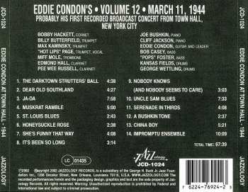 CD Eddie Condon And His All-Stars: Eddie Condon's Town Hall Concert, New York - March 11, 1944 Volume 12 426631