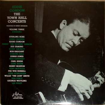 Eddie Condon: The Town Hall Concerts, Volume 3