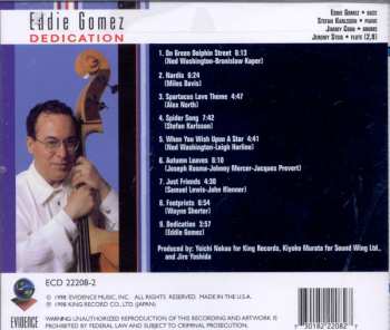 CD Eddie Gomez: Dedication