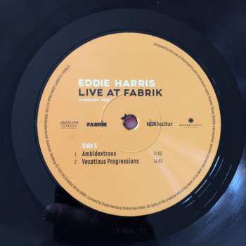 2LP Eddie Harris: Live at Fabrik Hamburg 1988 493803