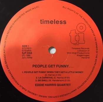 LP Eddie Harris: People Get Funny... 538210