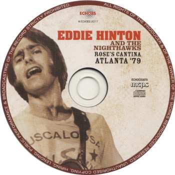 CD Eddie Hinton: Rose's Cantina Atlanta '79 513552