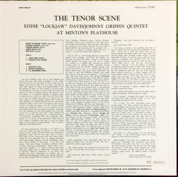 LP The Eddie Davis-Johnny Griffin Quintet: The Tenor Scene (A Live Recording At Minton's Playhouse) LTD | NUM 429174