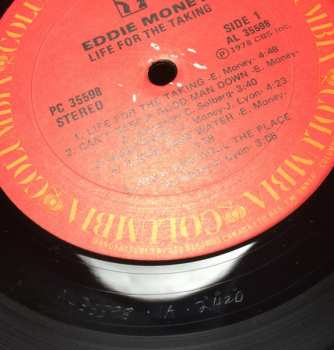 LP Eddie Money: Life For The Taking