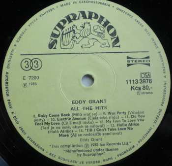 LP Eddy Grant: All The Hits 42134