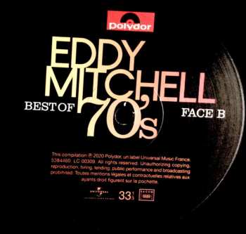 LP Eddy Mitchell: Best Of 70's 350676