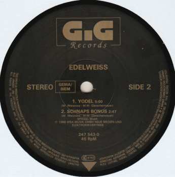 LP Edelweiss: Bring Me Edelweiss