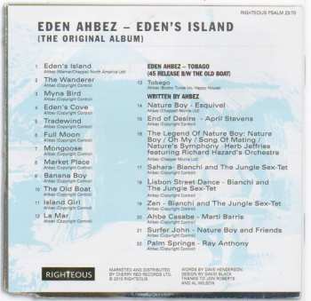 CD Eden Ahbez: Eden's Island (The Music Of An Enchanted Isle) 297037