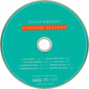 CD Edgar Knecht: Personal Seasons 113211