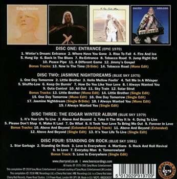 4CD/Box Set Edgar Winter: Tell Me In A Whisper: The Solo Albums 1970-1981 105666