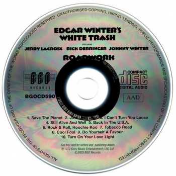 CD Edgar Winter's White Trash: Roadwork 184316