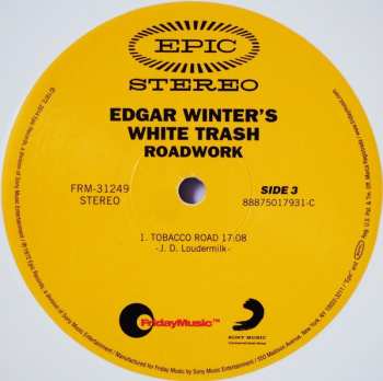 2LP Edgar Winter's White Trash: Roadwork CLR