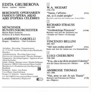 CD Edita Gruberova: Berühmte Opernarien = Famous Opera Arias = Airs D’opéra Célèbres 275461