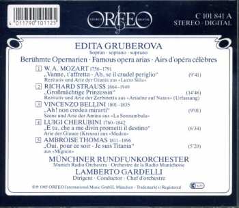 CD Edita Gruberova: Berühmte Opernarien = Famous Opera Arias = Airs D’opéra Célèbres 275461
