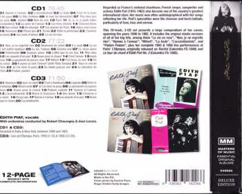 3CD Edith Piaf: Essential Original Albums 412630