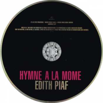 CD Edith Piaf: Hymne A La Môme 366292