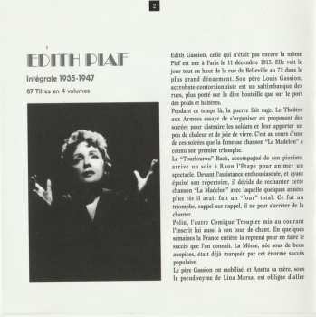 CD Edith Piaf: La Consécration 1946 - 1947 / Volume 4 227621