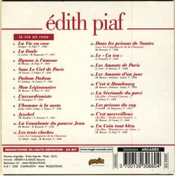 CD Edith Piaf: La Vie En Rose 538187