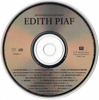 CD Edith Piaf: Ses Plus Belles Chansons 400746
