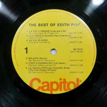 LP Edith Piaf: The Best Of Edith Piaf