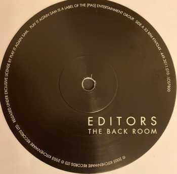 LP Editors: The Back Room LTD | CLR 242553