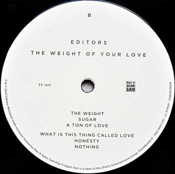 LP Editors: The Weight Of Your Love