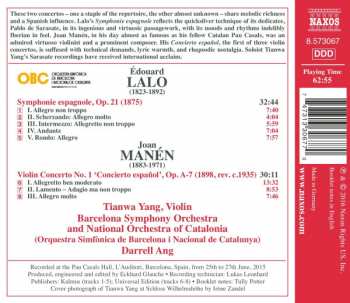 CD Édouard Lalo: Symphonie Espagnole/ Concierto Español 300277