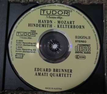 CD Eduard Brunner: Trios And Quintets For Clarinet And Strings 457976