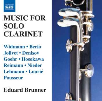 CD Eduard Brunner: Music For Solo Clarinet 529605