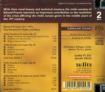2SACD Eduard Franck: The Sonatas For Violin And Piano 346491