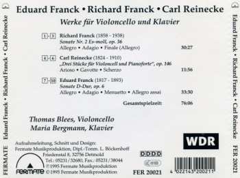 CD Eduard Franck: Werke Für Violoncello Und Klavier 294469