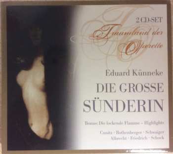Album Eduard Künneke: Die Große Sünderin