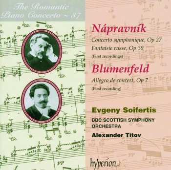 Album Eduard Nápravník: Concerto Symphonique, Op 27 / Fantaisie Russe, Op 39 / Allegro De Concert, Op 7