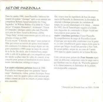 CD Eduardo Isaac: Astor Piazzolla - The Four Seasons