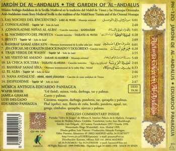 CD Eduardo Paniagua: Jardín De Al-Andalus. Música Arabigo-Andaluza De La Sevilla Medieval 220606