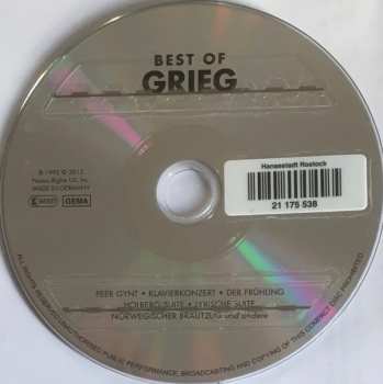 CD Edvard Grieg: Best Of Grieg 235487