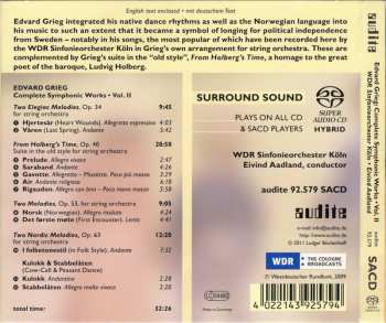 SACD Edvard Grieg: Complete Symphonic Works • Vol. II 182031