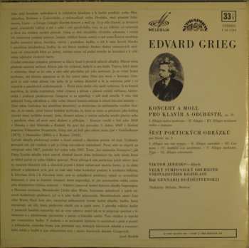 LP Edvard Grieg: Koncert A Moll Pro Klavír A Orchestr / Šest Poetických Skladeb 365371