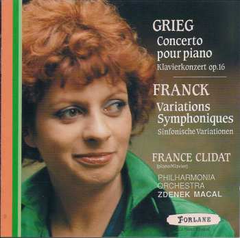 CD Edvard Grieg: Concerto Pour Piano / Variations Symphoniques 255128