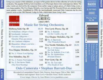 CD Edvard Grieg: Holberg Suite • Music For String Orchestra 355721
