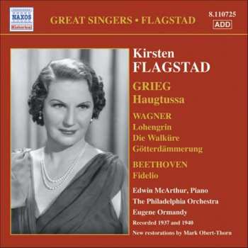 Edvard Grieg: Kirsten Flagstad Singt Arien & Lieder