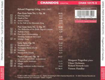 CD Edvard Grieg: Peer Gynt Suites Nos 1 & 2; Lyric Suite; Piano Concerto 467107